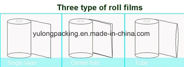 Center Folded POF Shrink Film/Polyolfein Shrink Film with SGS, FDA